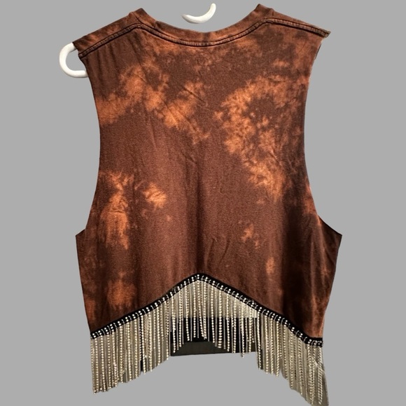 Red Hot Chili Peppers Rhinestone Fringe Tank Top. Size Small. NWT - Picture 11 of 12
